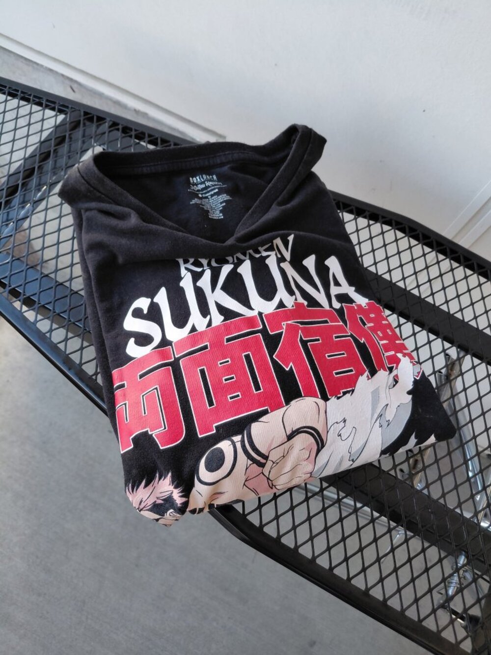 BoxLunch x Jujutsu Kaisen Ryomen Sukuna Graphic Shirt Anime Men’s M Oversized